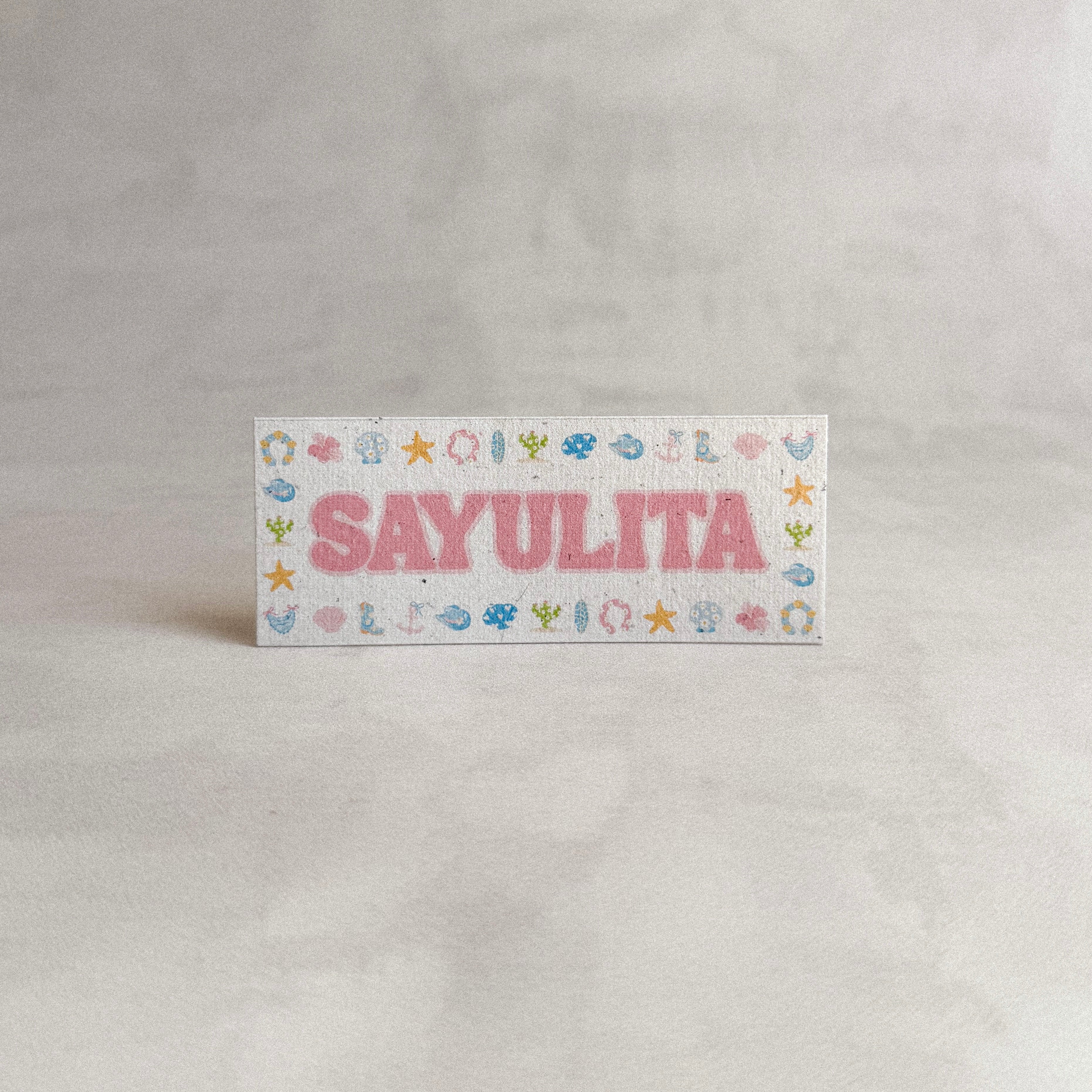 Sticker 10x4
