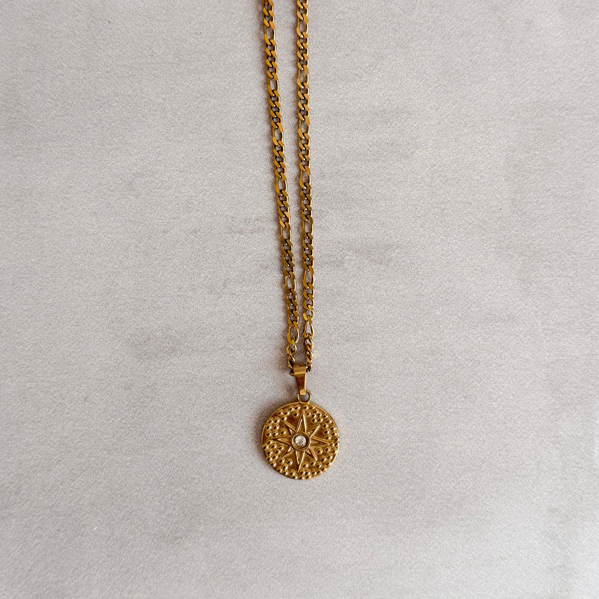 Circular Star Necklace