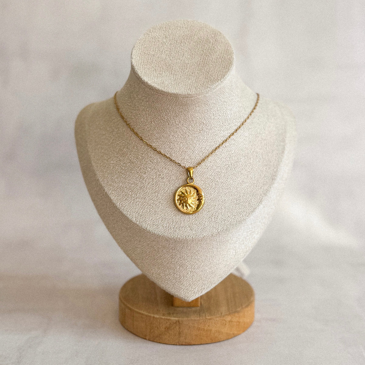 Sun and Moon Necklace